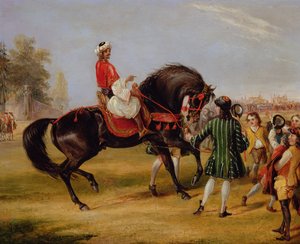The Earl of Godolphinin "Scham" arabien kanssa, 1845 (pari numeroon 378789)